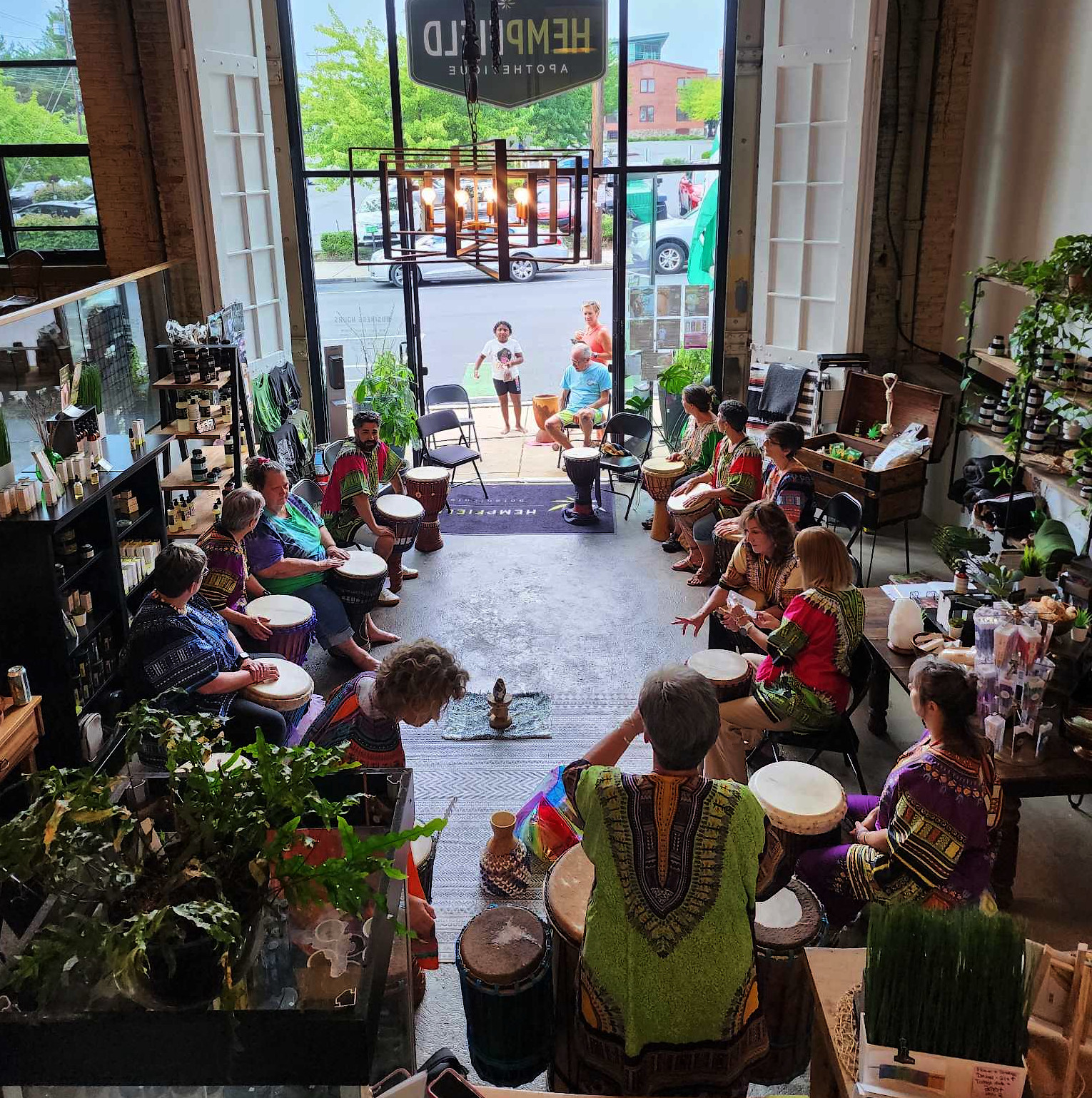 Drumming Circle | Djembe Drumming | Lancaster, PA | Hempfield Apothetique | Lancaster, PA
