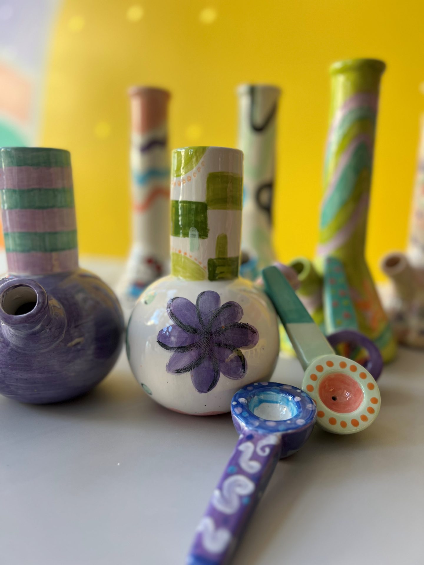 Puff Puff Pot-tery Painting Class | Lancaster, PA | Hempfield Apothetique