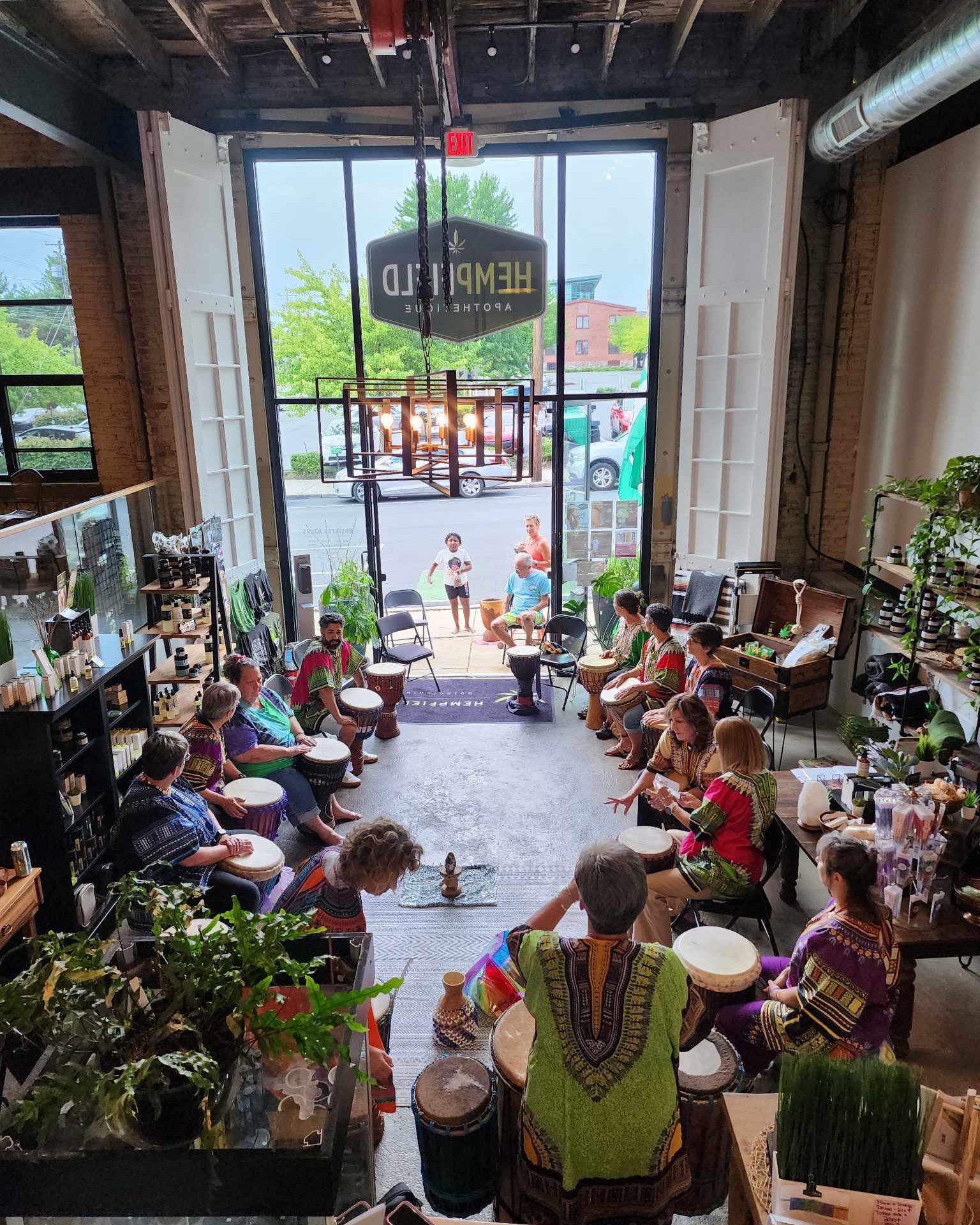 Drumming Workshop Series & Performance | Lancaster PA | Hempfield Apothetique