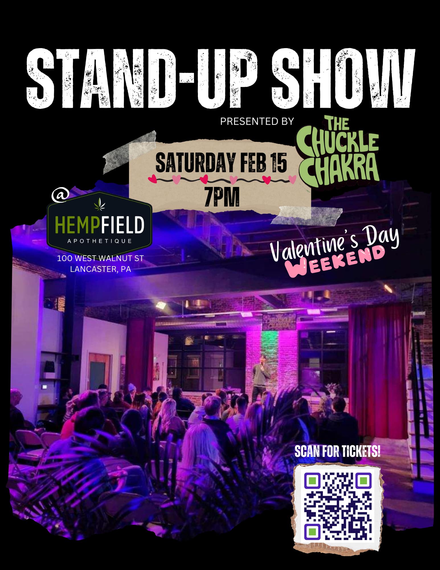 Lancaster Comedy | The Chuckle Chakra - A Comedy Variety Show | Lancaster, PA | Hempfield Apothetique