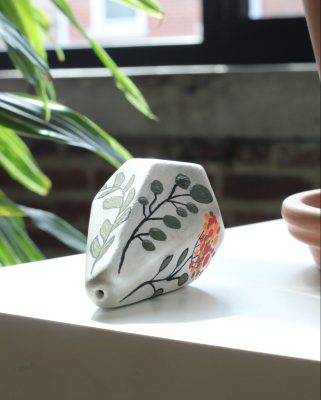 Geometric Ceramic Pipe Class | Lancaster, PA | Hempfield Apothetique