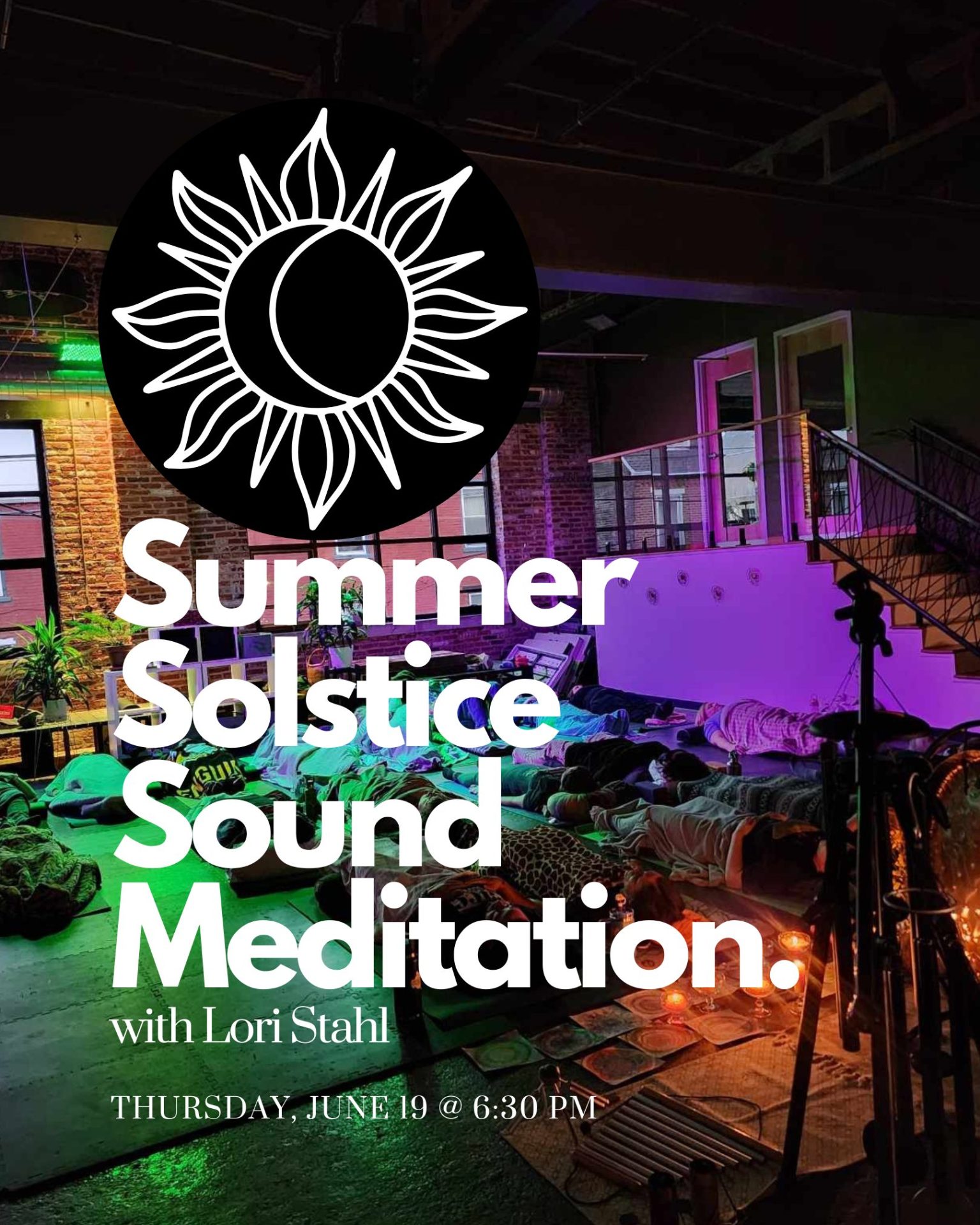 Summer Solstice Sound Meditation | Lancaster, PA | Lori Stahl | Hempfield Apothetique