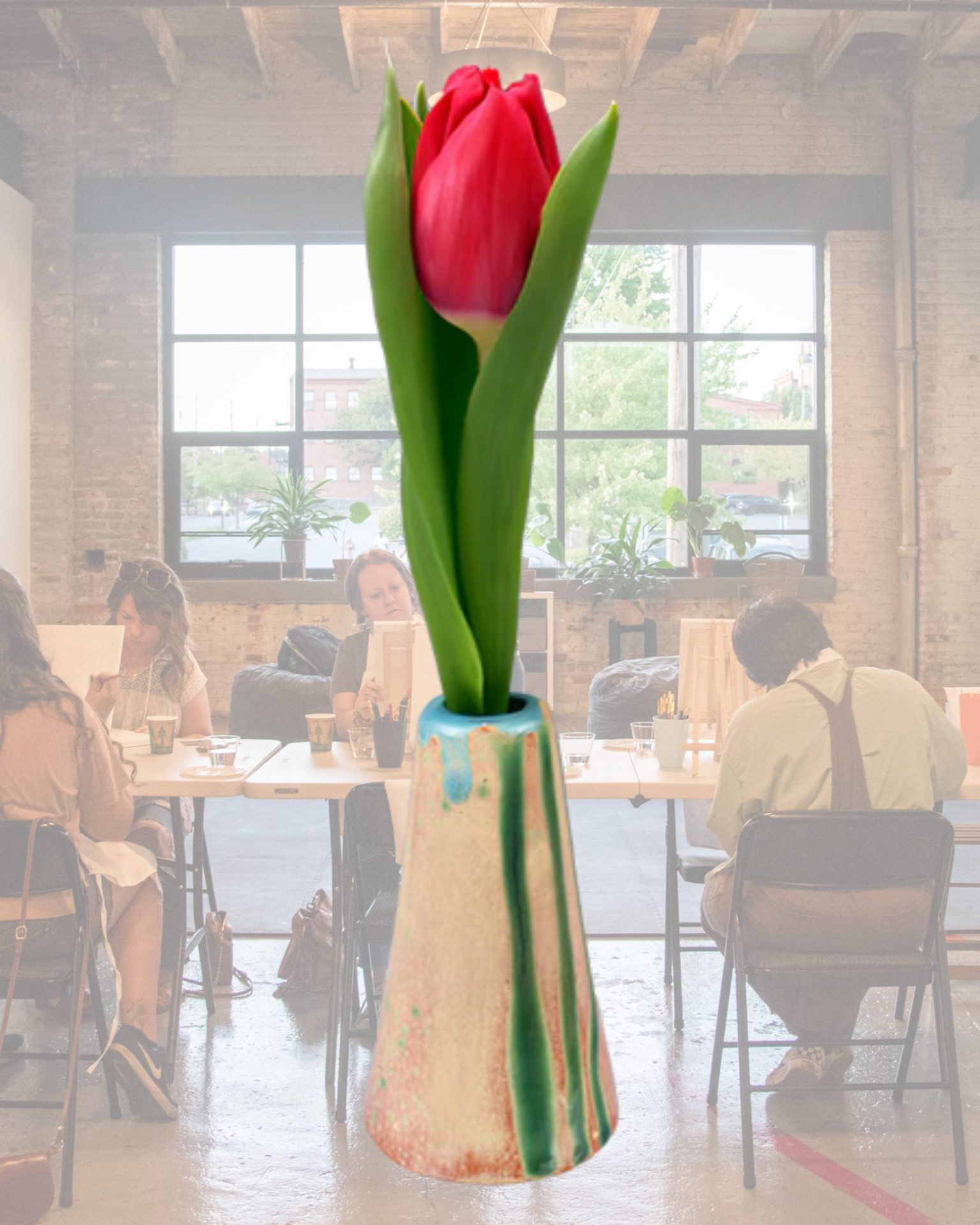 Puff Puff POT-tery | Mini Bud Vase Paint Night | Hempfield Apothetique | Lancaster, PA | The Lounge | Cannabis Consumption Lounge in PA