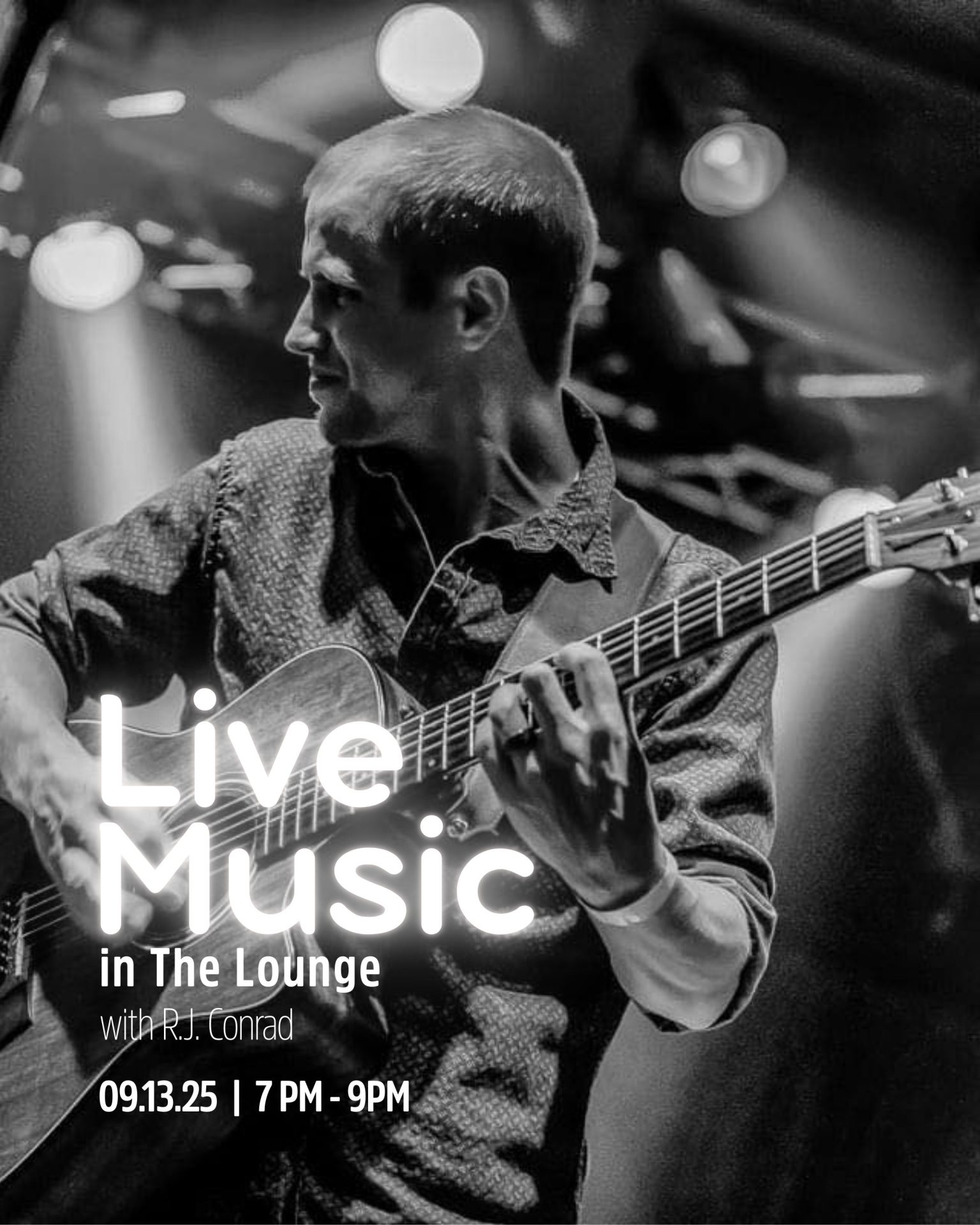 Live Music in The Lounge | R.J. Conrad | Lancaster PA | The Lounge at Lancaster, PA