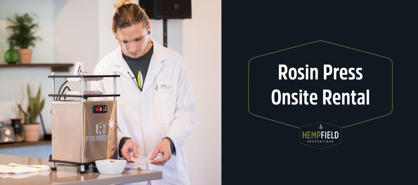 Rosin Press Rental | Lancaster, PA | Hempfield Apothecary