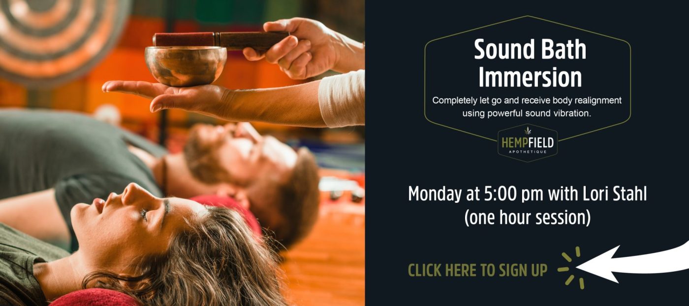 Sound Immersion Meditation | Sound Bath| Lori Stahl | Lancaster PA | Hempfield Apothetique