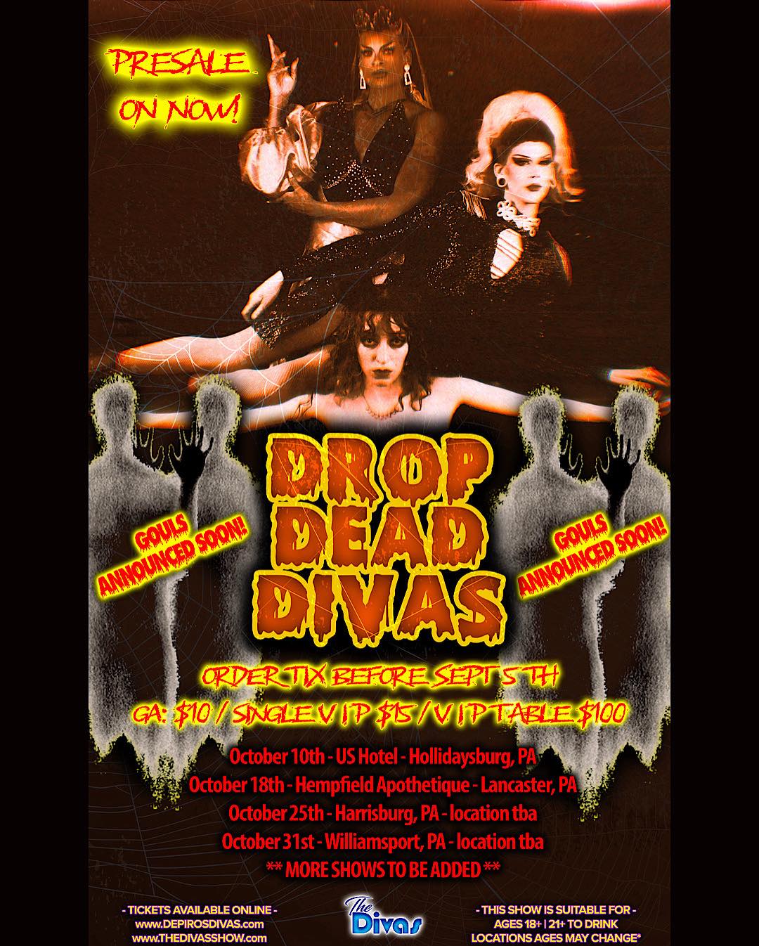 Drop Dead Divas Drag Show | Lancaster, PA | Hempfield Apothetique