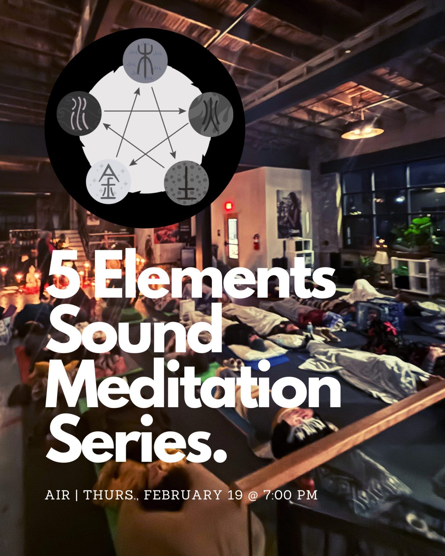 5 Elements Sound Meditation Series - Air | Lori Stahl | Lancaster, PA | Hempfield Apothetique | Sound Meditation