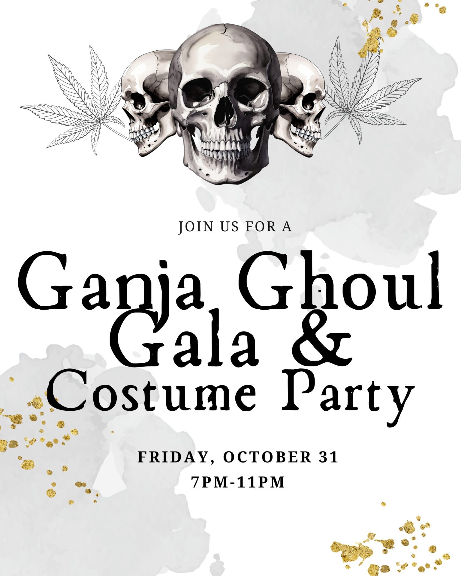 Ganja Ghoul Gala & Costume Party | Halloween Party | Hempfield Apothetique | The Lounge | Lancaster, PA