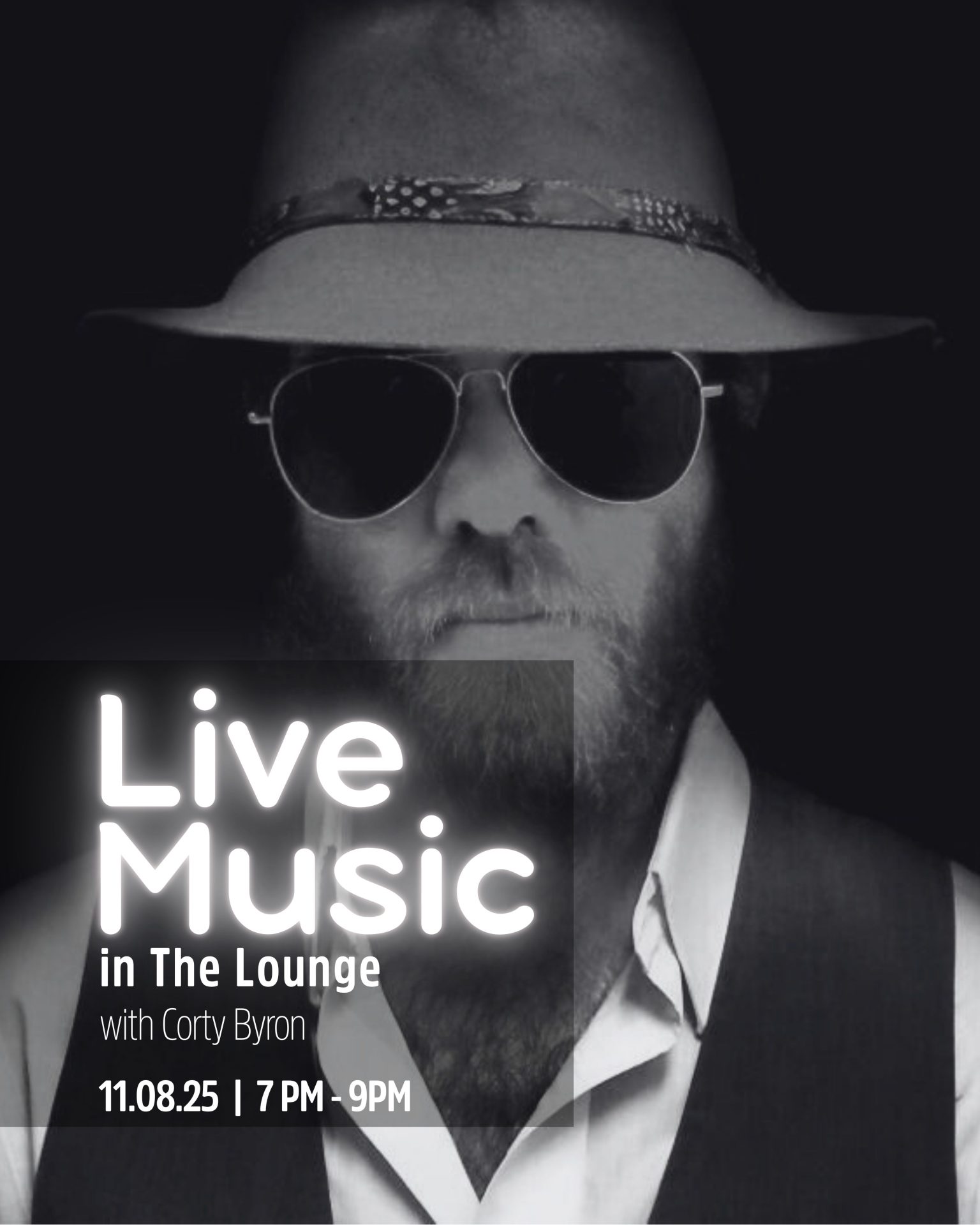 Live in The Lounge | Corty Byron | Hempfield Apothetique | The Lounge at Hempfield Apothetique | Lancaster, PA | Live Music