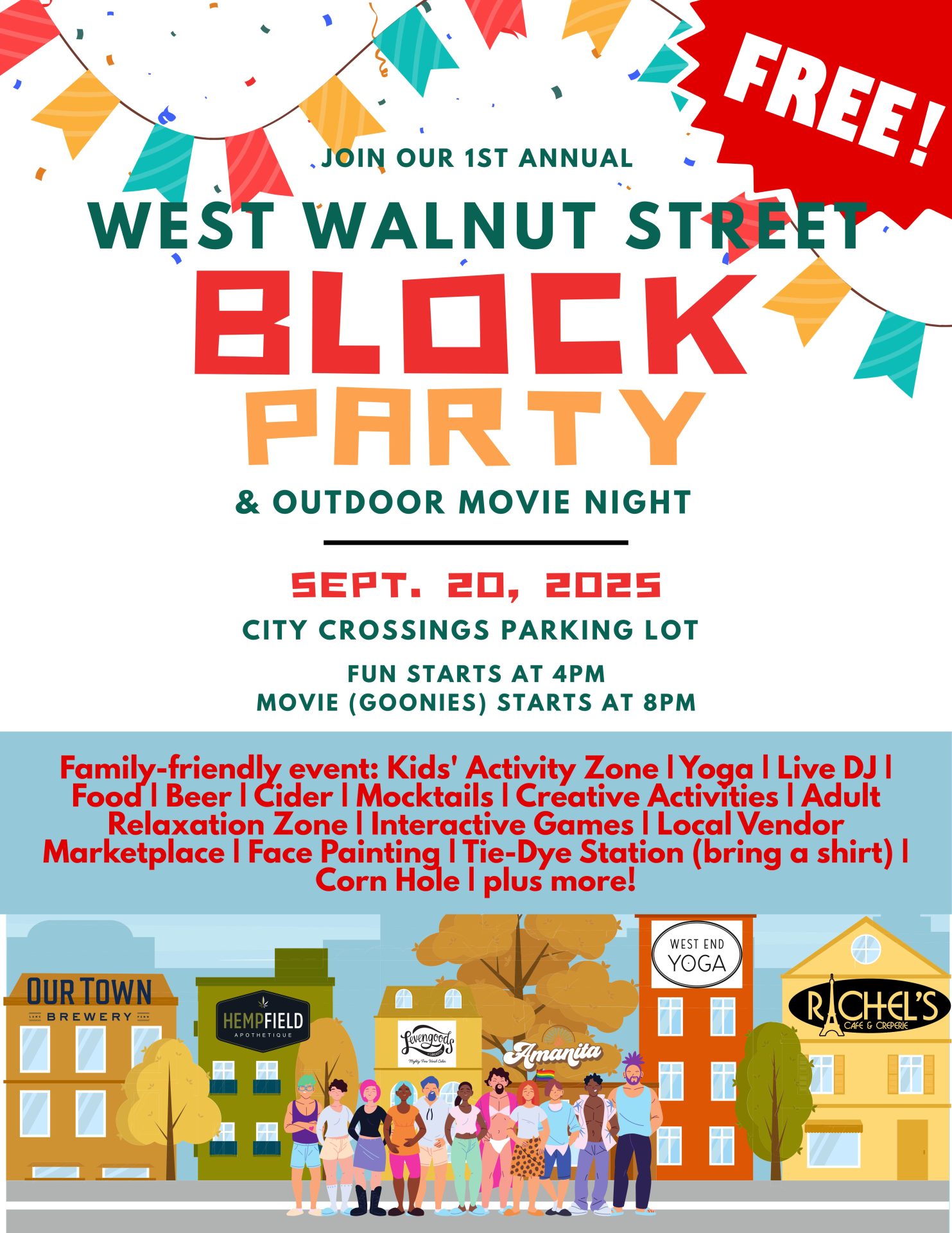 West Walnut Street Block Party | Lancaster, PA