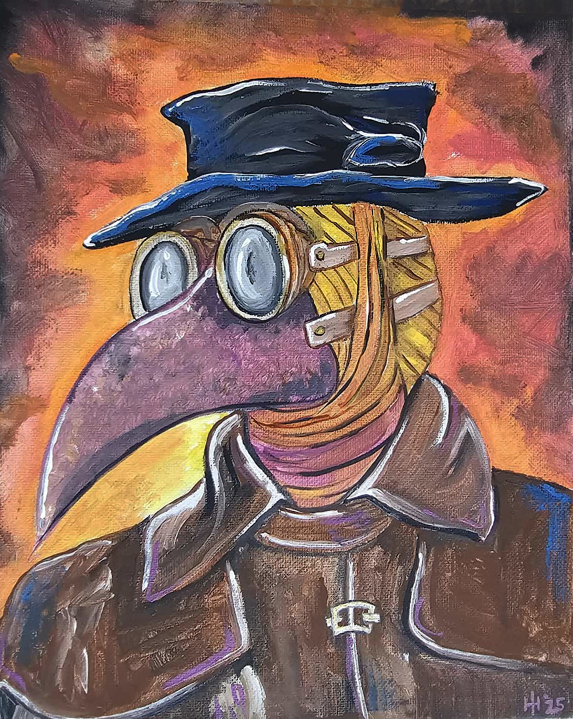 Puff Puff Paint Night | Mask of the Macabre | Cannabis Paint Class | Lancaster, PA | Hempfield Apothetique