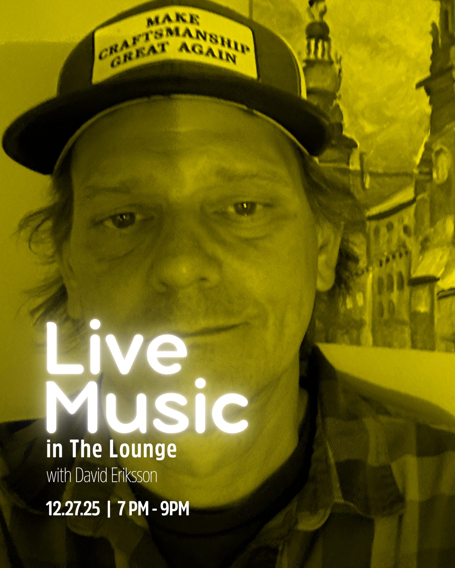 Live in The Lounge | David Eriksson | Hempfield Apothetique | The Lounge at Hempfield Apothetique | Lancaster, PA | Live Music