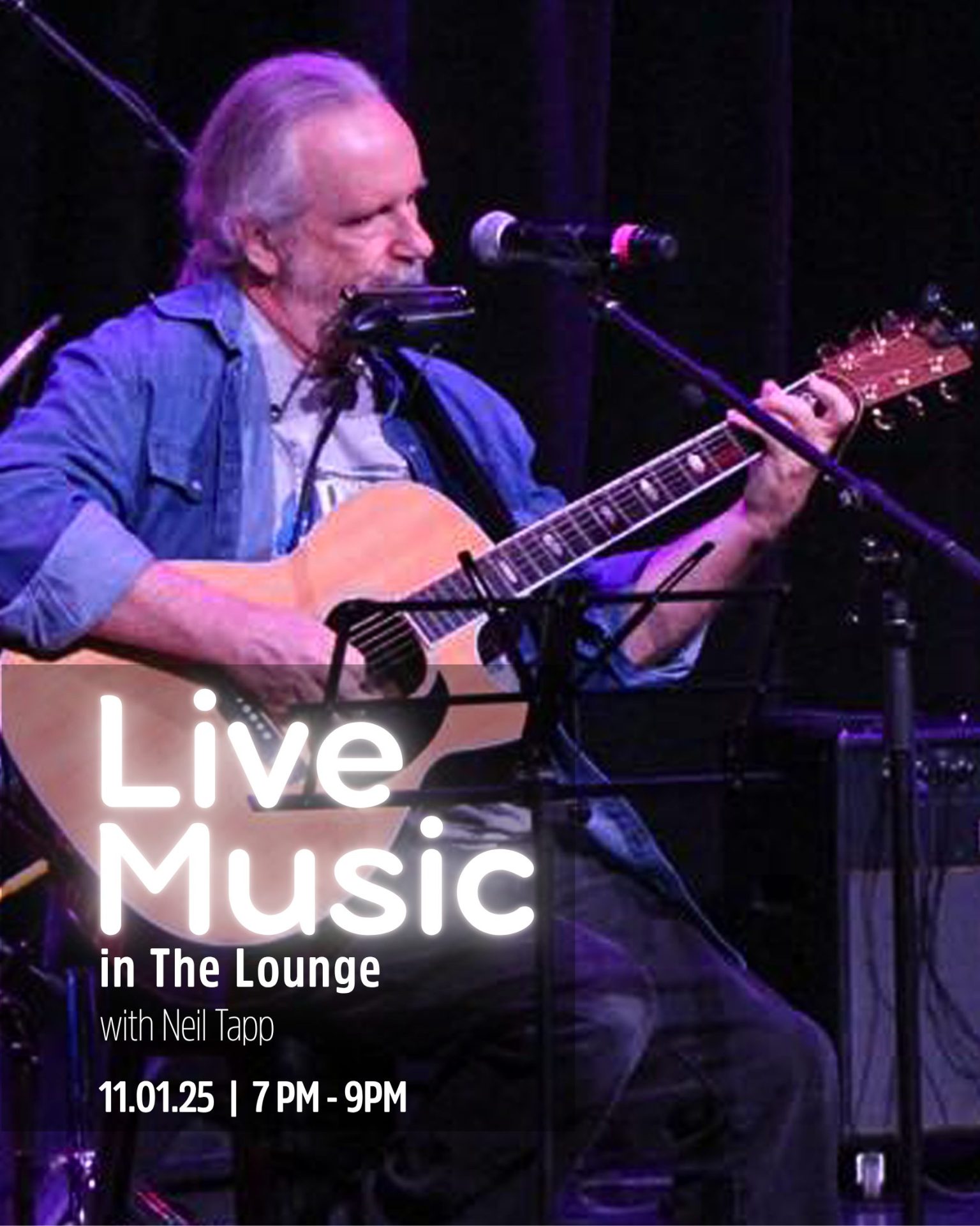 Live in the Lounge | Neil Tapp | Hempfield Apothetique | The Lounge