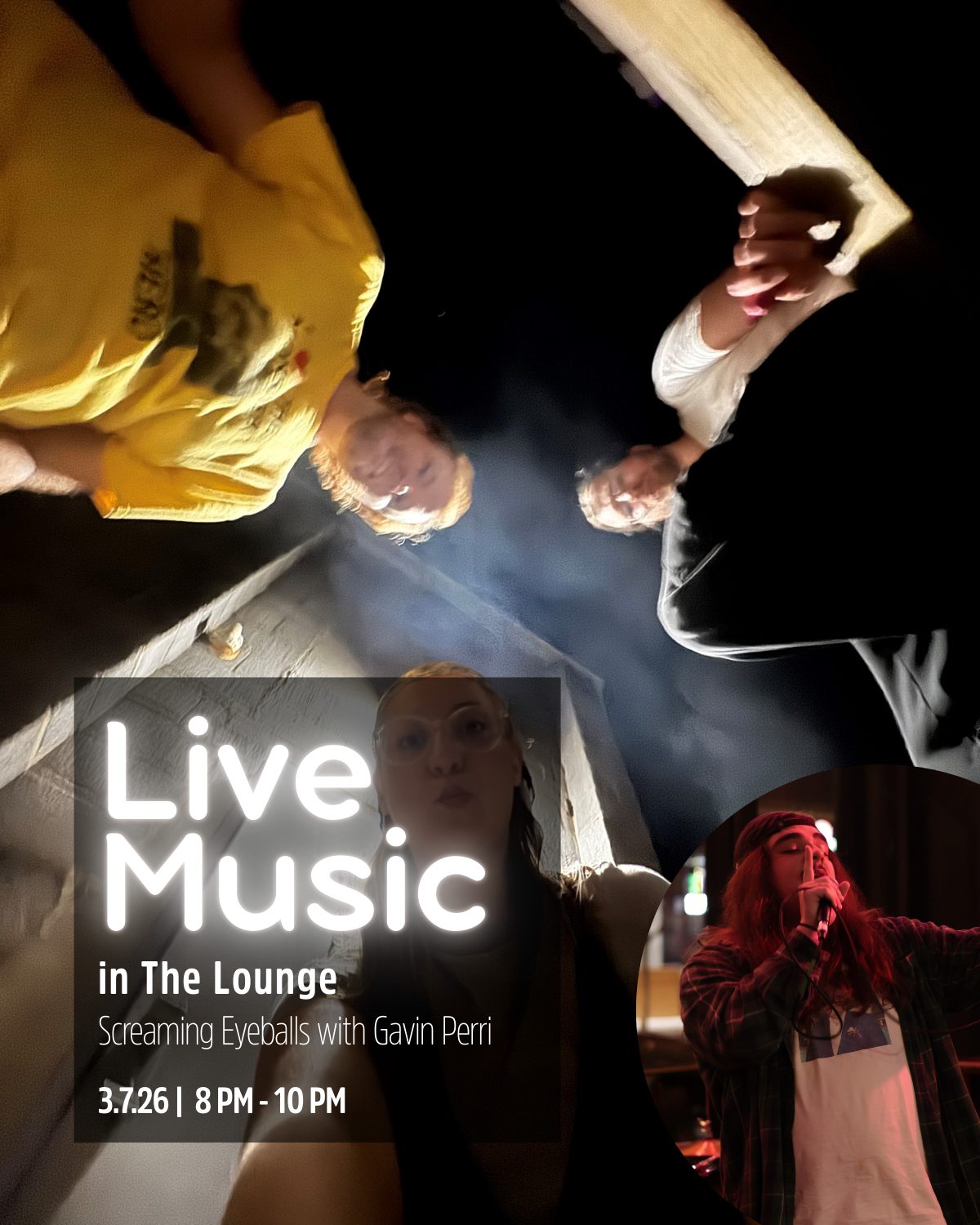 Live in The Lounge | Screaming Eyeballs with Gavin Perri | Hempfield Apothetique | The Lounge at Hempfield Apothetique | Lancaster, PA | Live Music